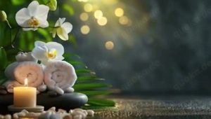 Wellnessmassage für die Frau.