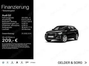 Audi Q2 advanced 35 TFSI LED*RFK*AHK*Navi*Virtual
