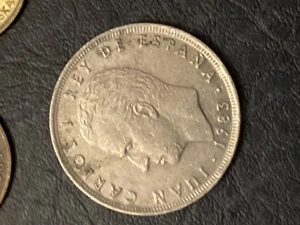 Münze Münzen Umlaufmünze Spanien 25 Pesetas 1983 Bild 2