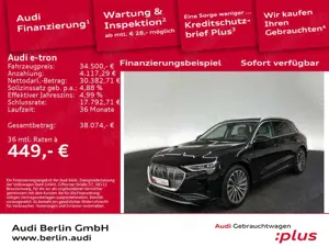 Audi e-tron advanced 55 qu. LEDER RFK NAVI HUD