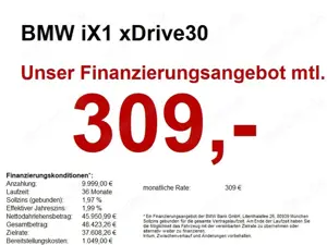BMW iX1 xDrive30 M Sport HUD/DrivingAss+/AHK/KFZG/hk