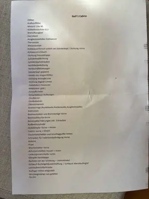 Volkswagen Golf Cabriolet Golf Cabrio Bild 5