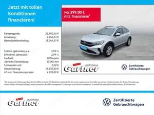 Volkswagen Taigo LIFE 1.0 TSI APP-CON LED DAB+SHZG PDC KLIMA ALU