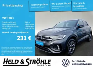 Volkswagen T-Roc R-LINE 1.5 TSI DSG LED+ NAV AHK KAM ACC