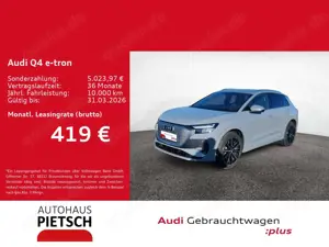 Audi Q4 e-tron 45 77kWh HUD AHK SHZ Sportsitze