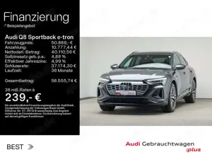 Audi Q8 e-tron 55 S line AHK*Assist*BO*Pan