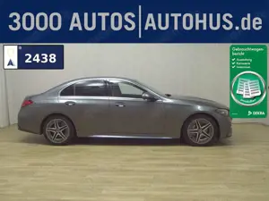 Mercedes-Benz C 200 AMG-Line Leder Navi LED RfK AHK Distronic+