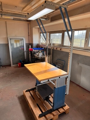 Werkbank, Ottokind Arbeitstisch, Höhenverstellbar 72cm - 107cm