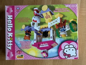 Hello Kitty Bausteineset Ponyhof unico plus passt zu Lego