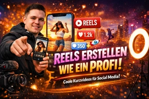 Ich schneide deine Instagram Reels & TikToks   modern, schnell & professionell
