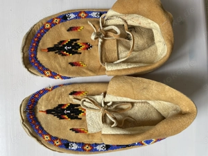 Original Navajo Water Woman Mokkasins