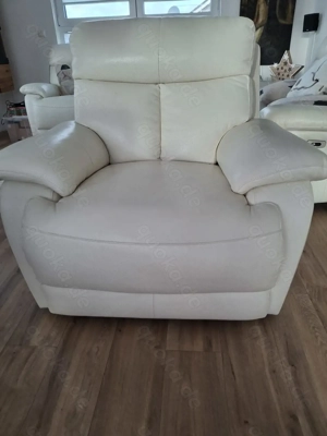 Ledersessel Elektrisch Vollleder NEUWERTIG Elegant ggfs. 3 2 1 Bild 2