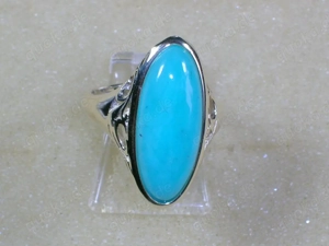 NEU: Ring 375 Gold Größe 16 - 50 mit Amazonit