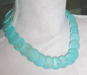 elegantes sehr schönes Türkiscolllier