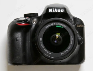 Nikon D 3300 - mit Zubehörpaket - Inkl. Objektiv, Tasche, Akkus, Ladegeräte etc