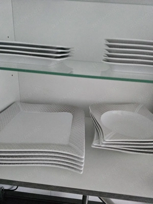 Geschirr set mit Gläser  Bild 5