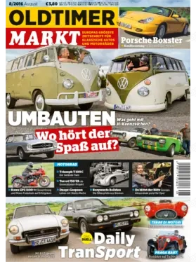 Oldtimer Markt, Ausgabe 08 2016