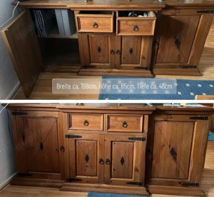 Sideboard inkl. Spiegel 