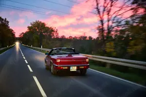 Oldtimer Maserati TC  Cabrio mit Hardtop