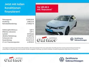 Volkswagen Polo MOVE 1.0 TSI NAVI SHZ LED ACC KLIMA 5-GANG ALU