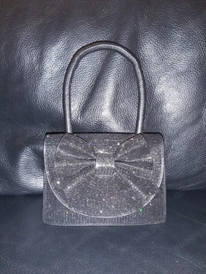 Schleifen Glitzer Tasche 