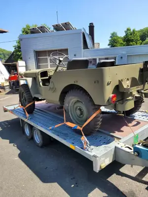 Oldtimer Willys CJ2A Bild 2