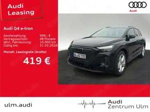 Audi Q4 e-tron 45 ACC ADVANCED HuD NAVI KEYL RFK WÄPU Bild 1