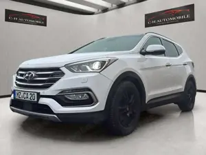 Hyundai SANTA FE blue Premium 4WD*Pano*Leder*360°*KeyLes