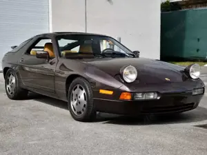 Porsche 928 S4, 2.HD, Erst-  Sonderlack Espresso, org. 58k km Bild 4