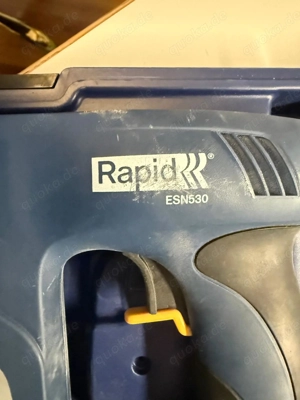 Rapid ESN530 Elektrotacker inkl. Hartschalenkoffer   NP 81    30  Bild 5