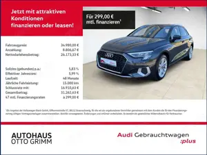 Audi A3 Sportback 40 TFSI e advanced  LED AZV