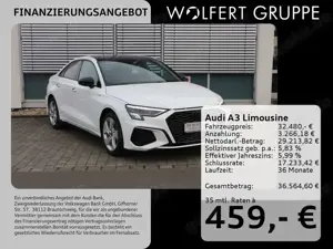 Audi A3 30 TFSI S line LED*PANO*SHZ*CARPLAY
