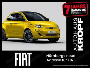 Fiat 500e Cabrio LaPrima LED+Navi+SHZ+Fernlichtass.