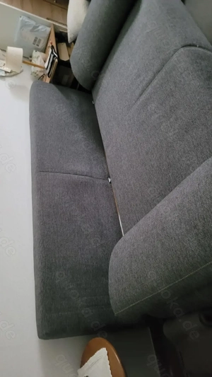 Schlaf-Couch mit Bettkasten Maße: Breite 160cm  Länge ausgeklappt 2,00m Bild 3