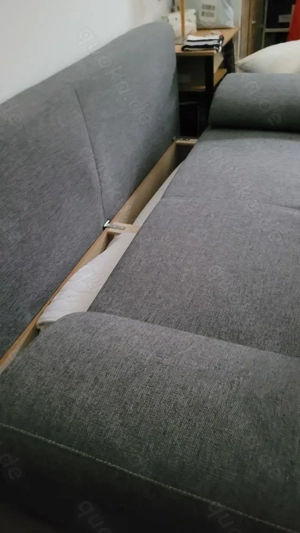 Schlaf-Couch mit Bettkasten Maße: Breite 160cm  Länge ausgeklappt 2,00m Bild 5