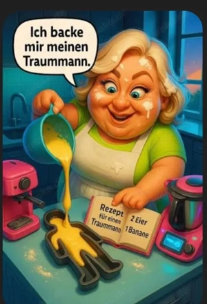 Ich backe mir meinen Mann