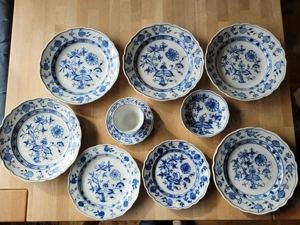 Meissen Porzellan Zwiebelmuster Konvulut 