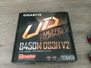 GIGABYTE B450M DS3H V2 Mainboard AM4 Micro-ATX gebraucht