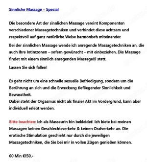 Massage Ölmassage Wellnessmassage  Bild 4