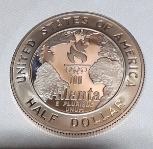 Olympia USA Atlanta 1995 Baskettball Münze