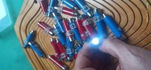 24 kleine Taschenlampen + Tischdeko 