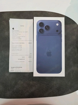 Apple iPhone 17 pro Max 512GB tielfblau neue versiegelt smartphone mit rechnung und garantie 