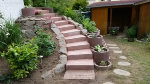 Frühlingspreise! Gartenneugestaltung, Pflasterarbeiten., Hangbefestigung, Treppenbau