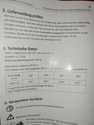 Crane Trainingsbank mit Fitnessbändern (ALDI SÜD)