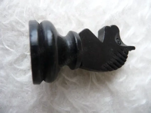 Edles unbespieltes Reise Schachspiel Holz Figurensatz Schach Dame + Brett  Bild 8