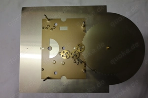 Konvolut Uhrenteile Hermle & Kieninger Zifferblatt m. Mondphase Lyra-Pendel Bild 5