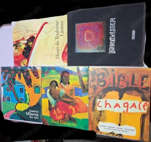 Konvolut Kunst- und Künstlerbücher   Monet, Matisse, Hundertwasse