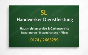 Hausmeisterservice & Handwerksarbeiten   Schnell   Zuverlässig   Professionel