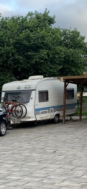Wohnwagen Hobby mit Mover und Klimaanlage Bild 3