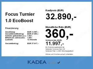 Ford Focus Turnier 1.0 EcoBoost ST-Line X ACC+LED+SHZ Bild 3